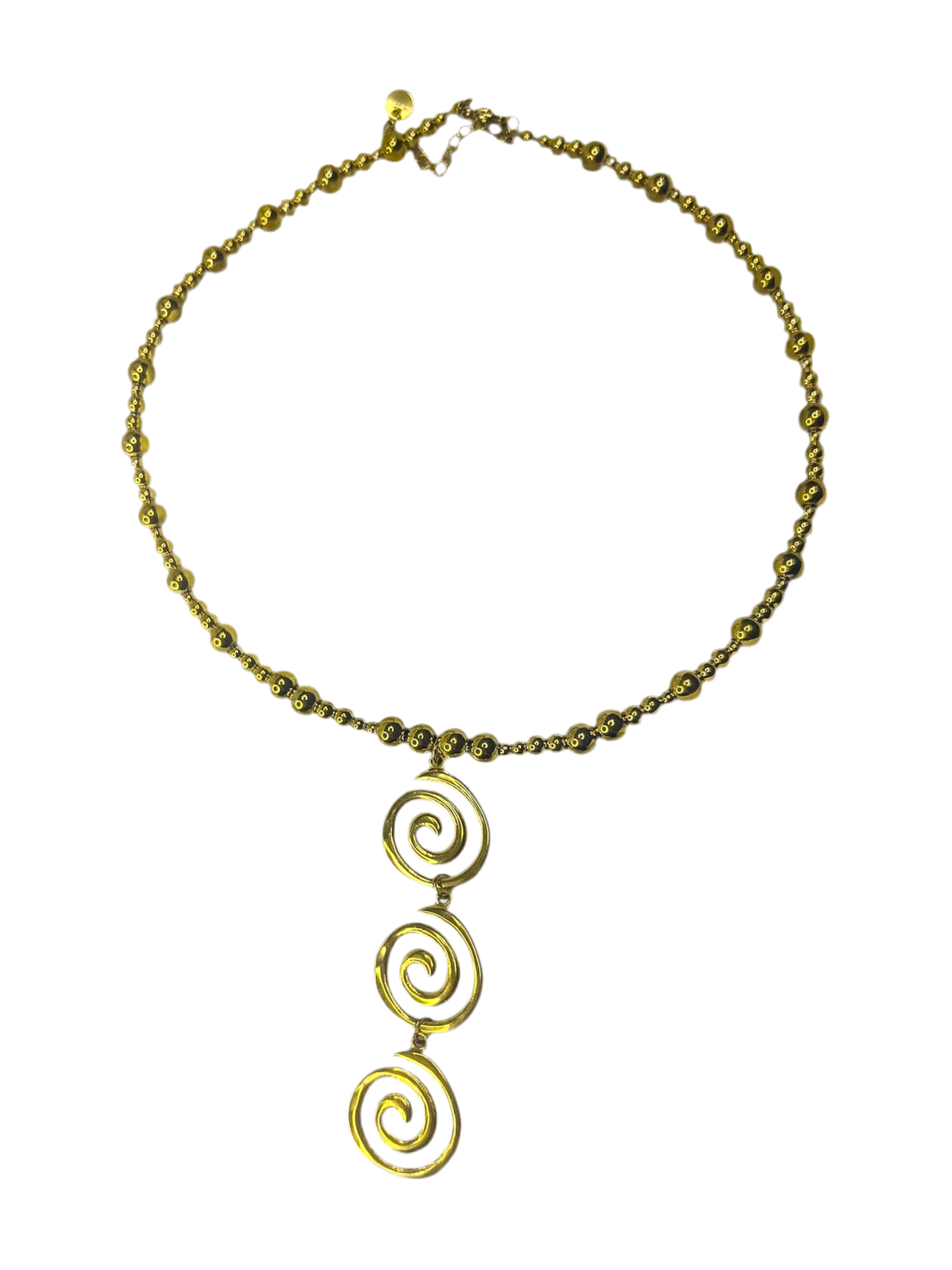 Collar espiral triple