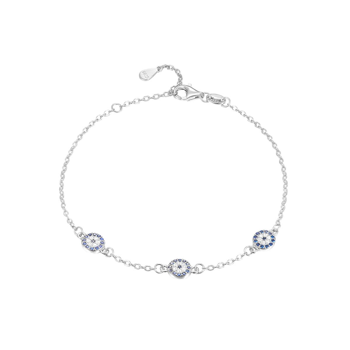 Pulsera ojo turco de zirconias