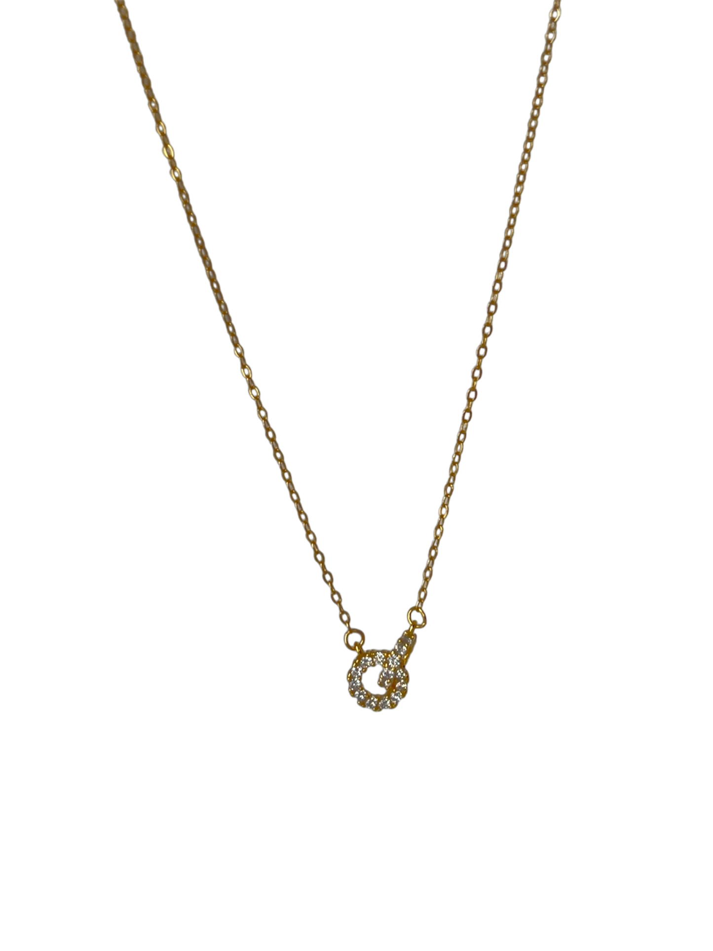 Collar círculos enlazados