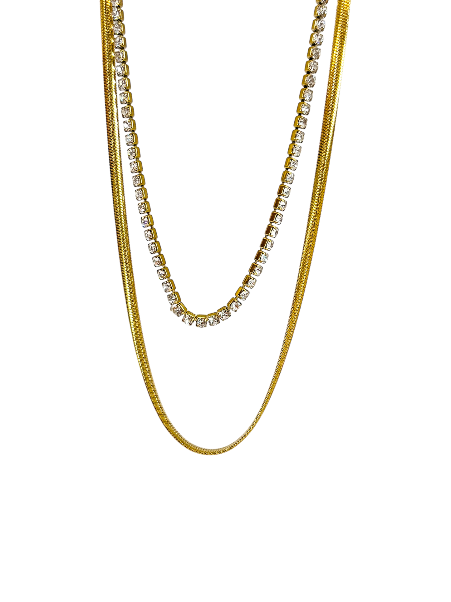 Collar doble Zara