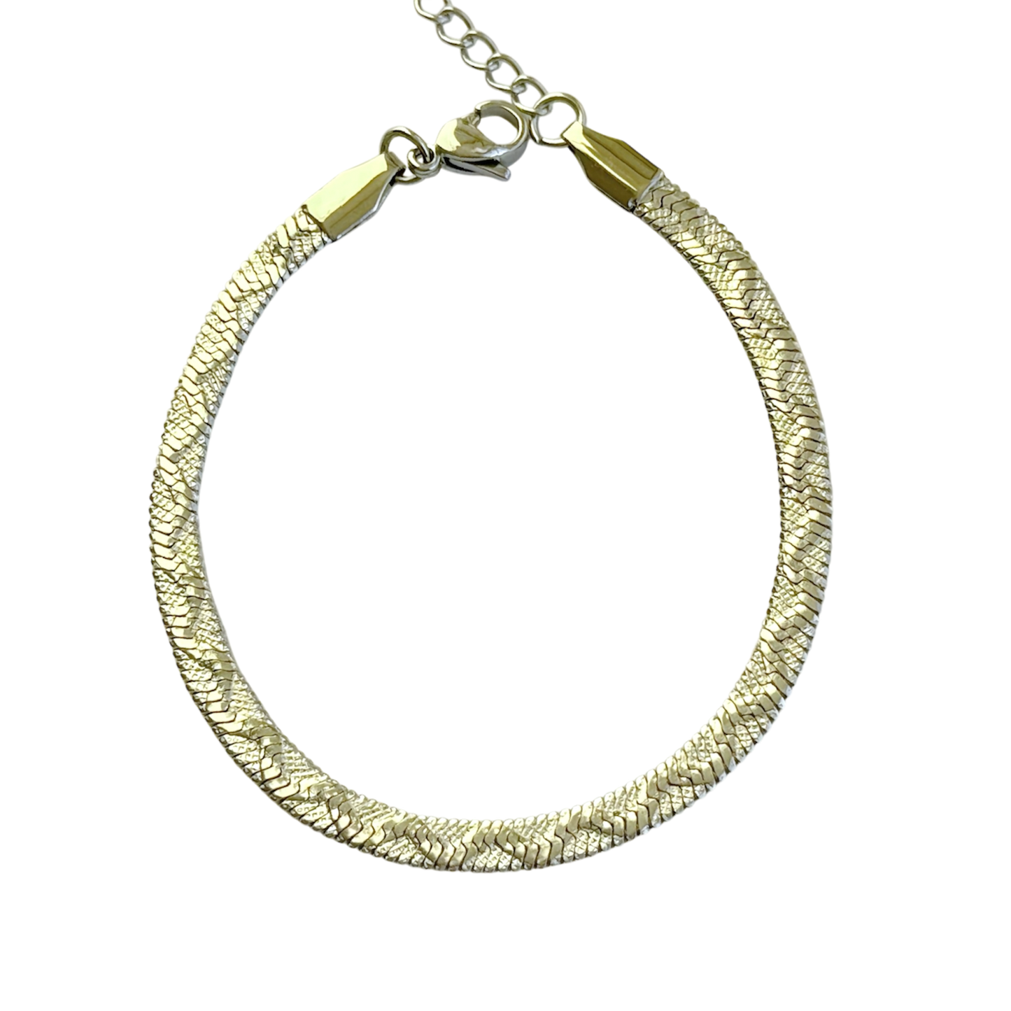 Pulsera planchada serpiente