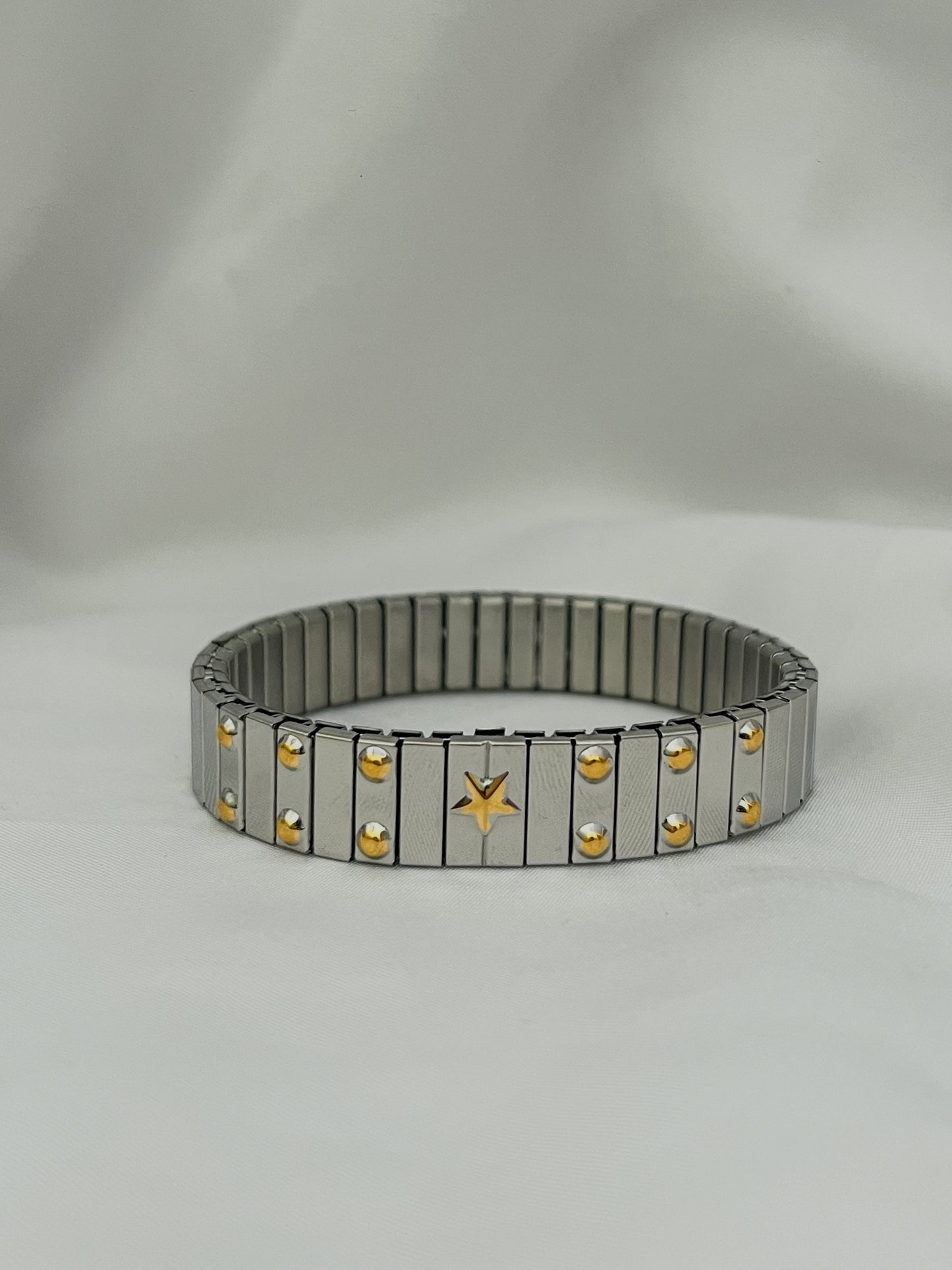 Pulseras bicolor