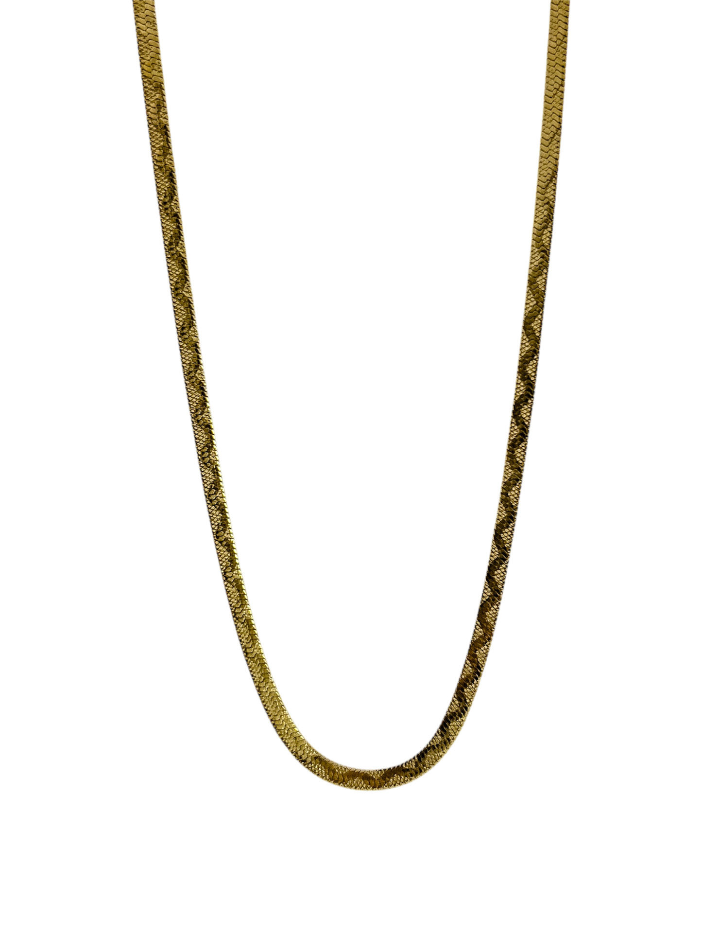 Cadena planchada serpiente