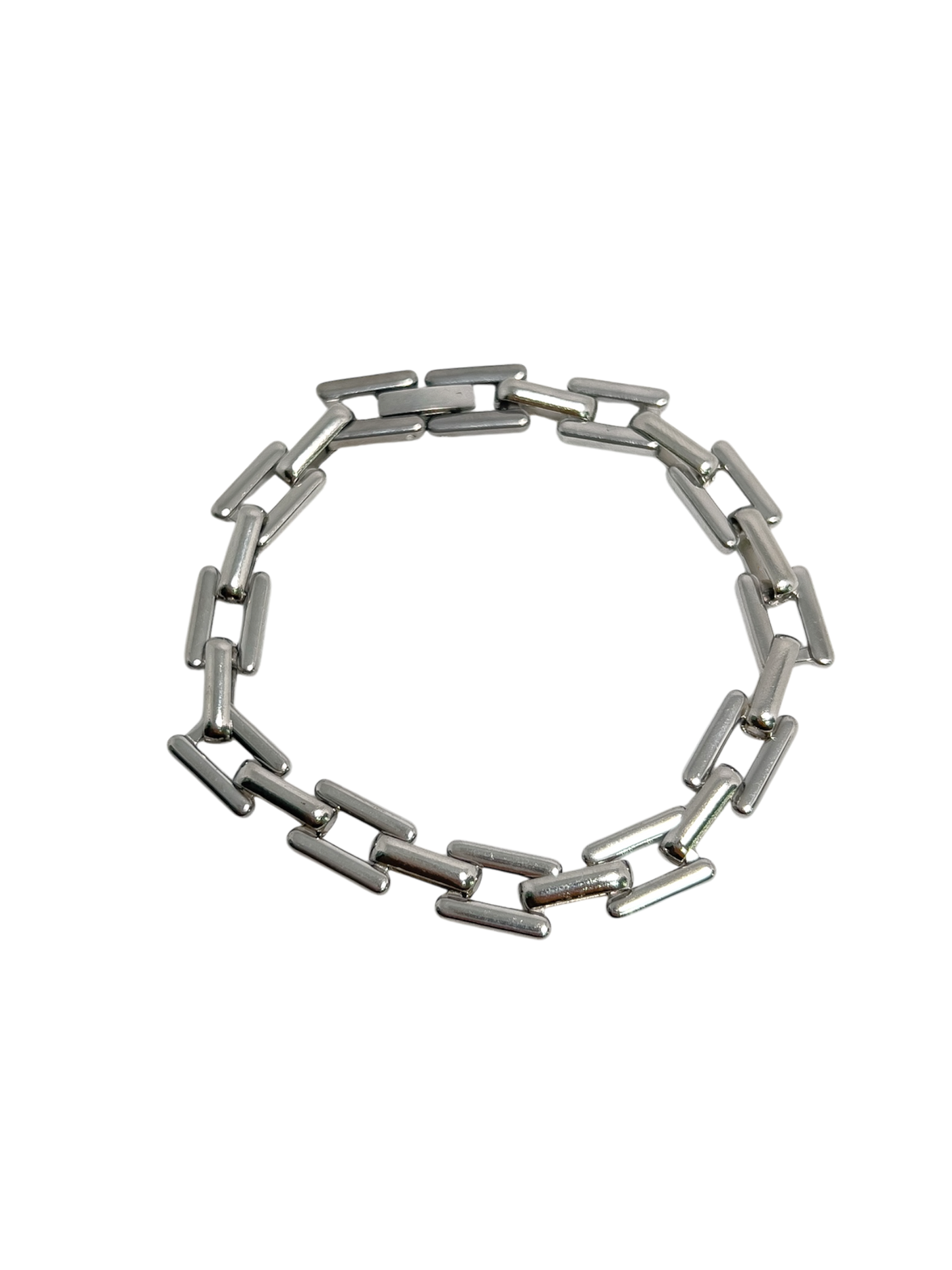 Pulsera eslabones cuadrados