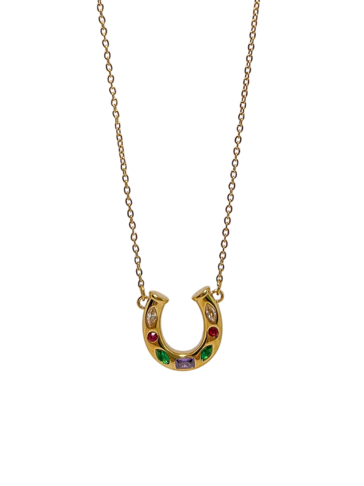 Collar herradura de colores