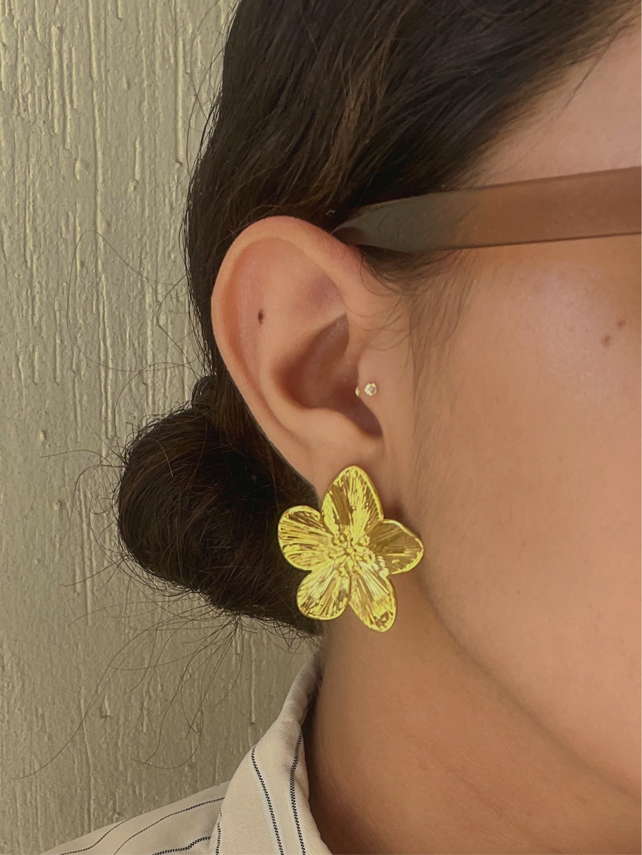 Aretes flor