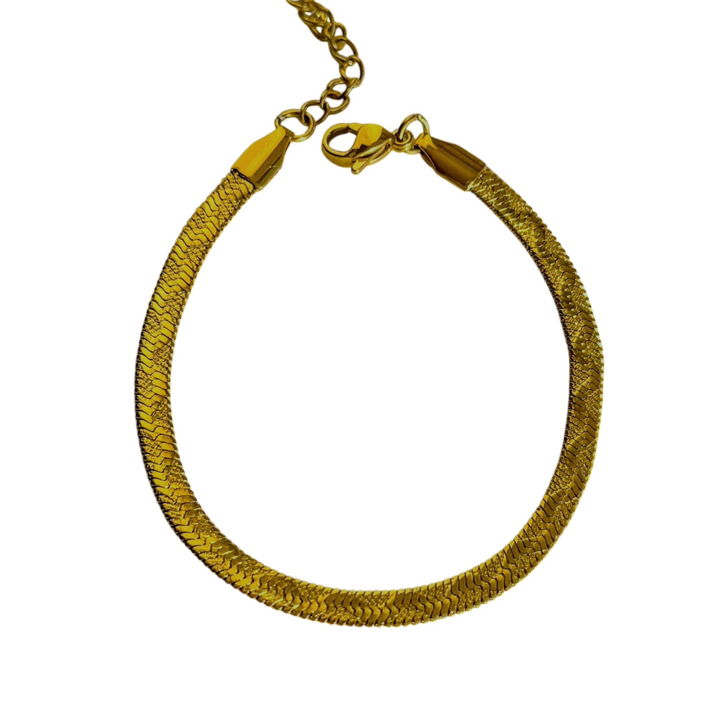 Pulsera planchada serpiente