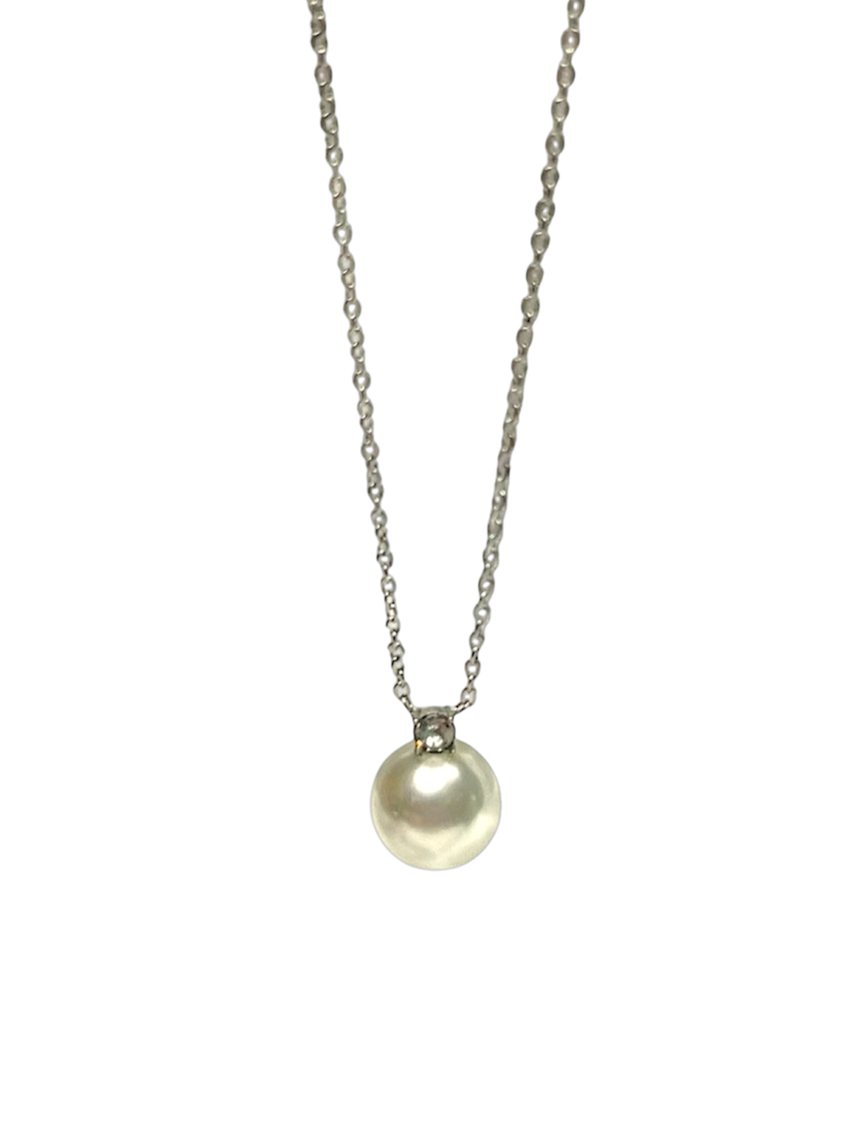 Collar perla Silver