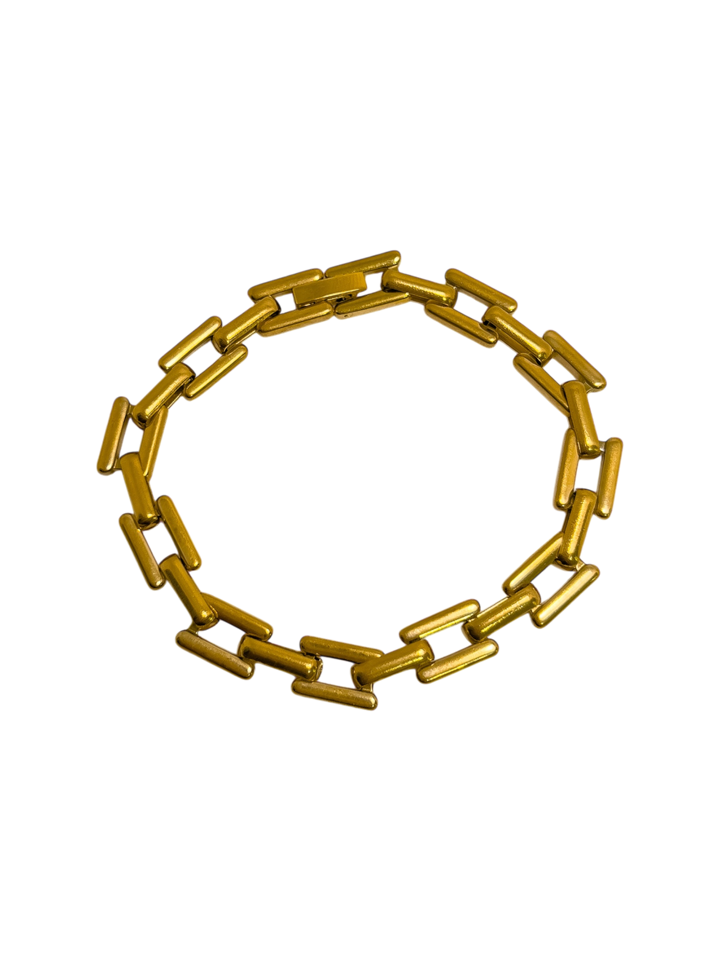 Pulsera eslabones cuadrados