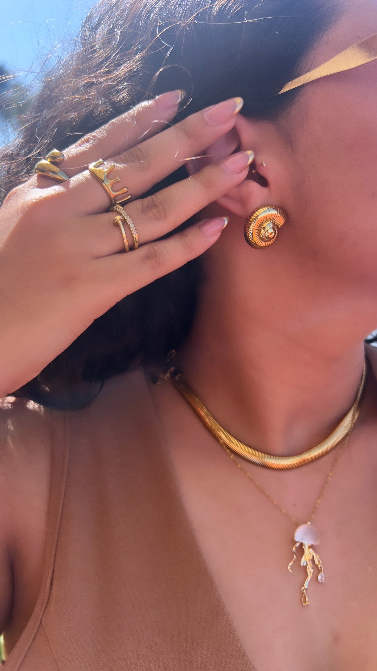 Aretes caracol