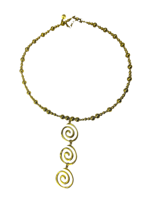 Collar espiral triple