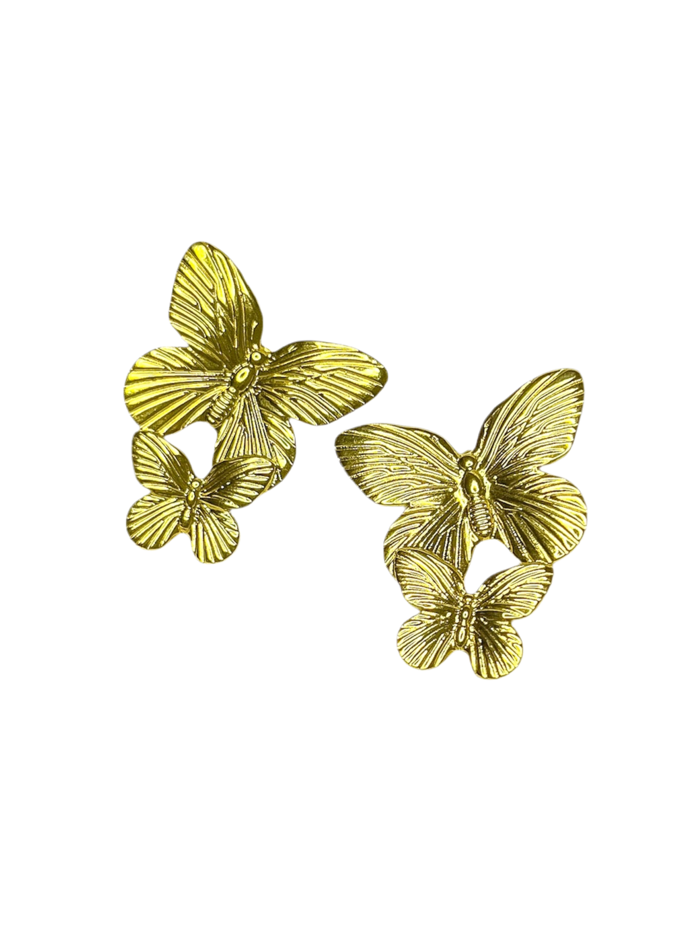 Aretes mariposas