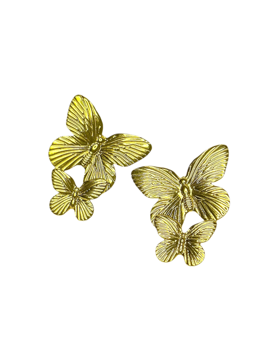 Aretes mariposas