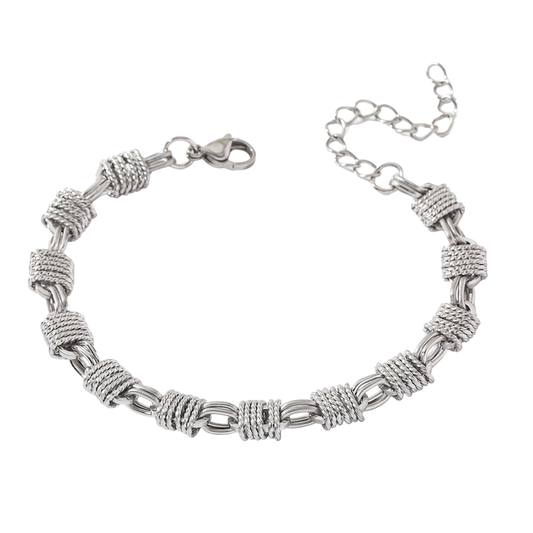 Pulsera Mía plateada