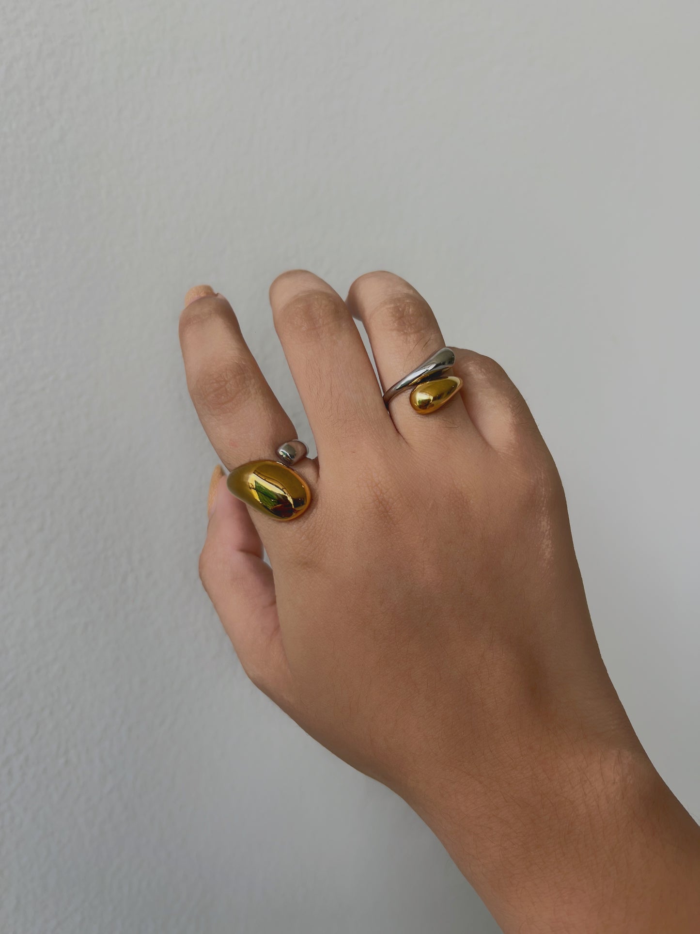 Anillo bicolor