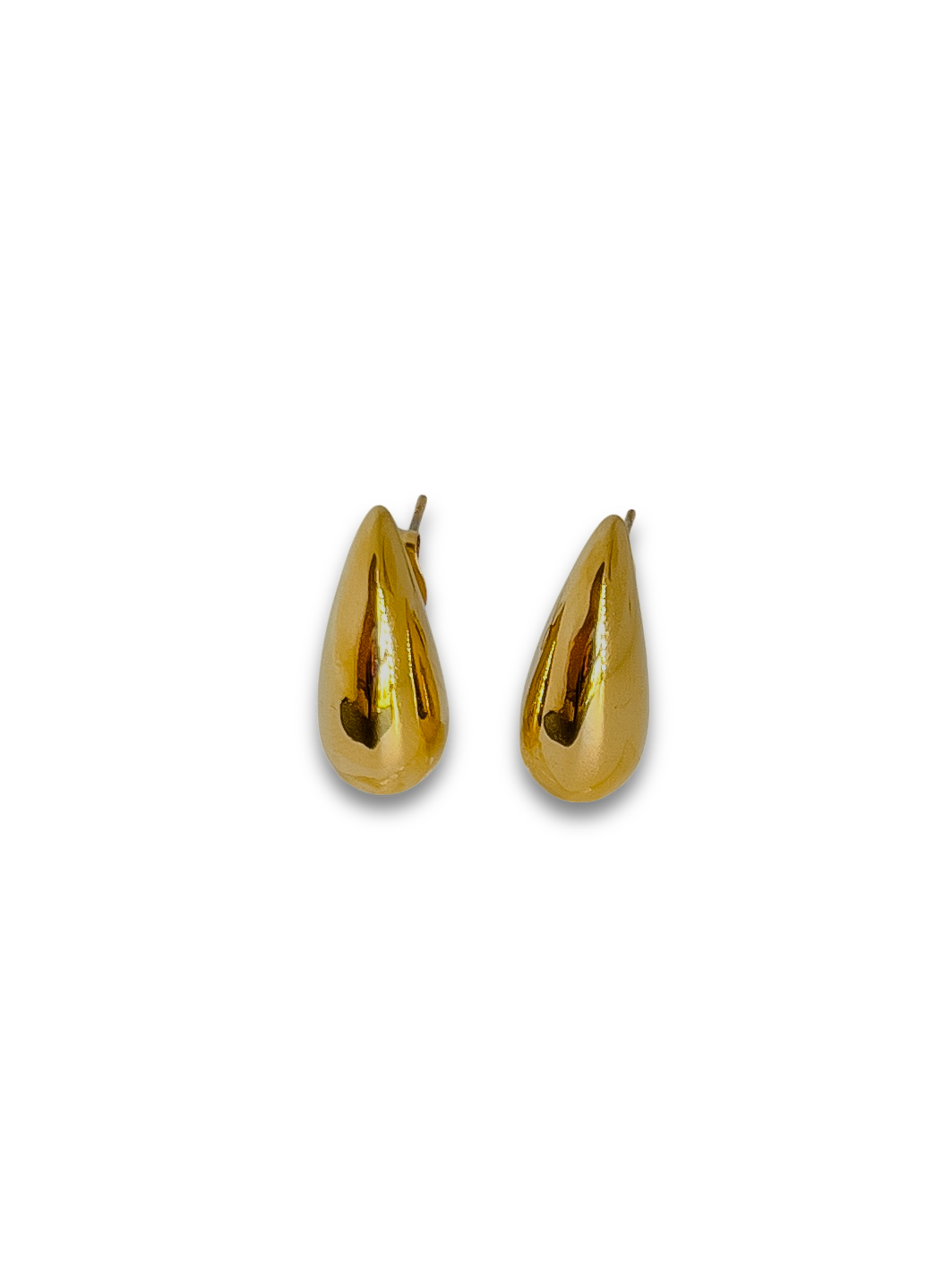 Aretes de gota mediano