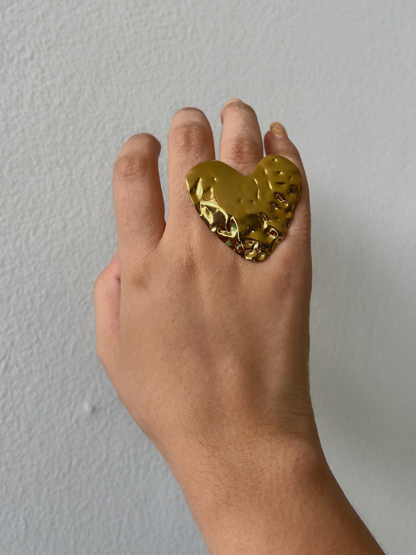 Anillo gran corazón