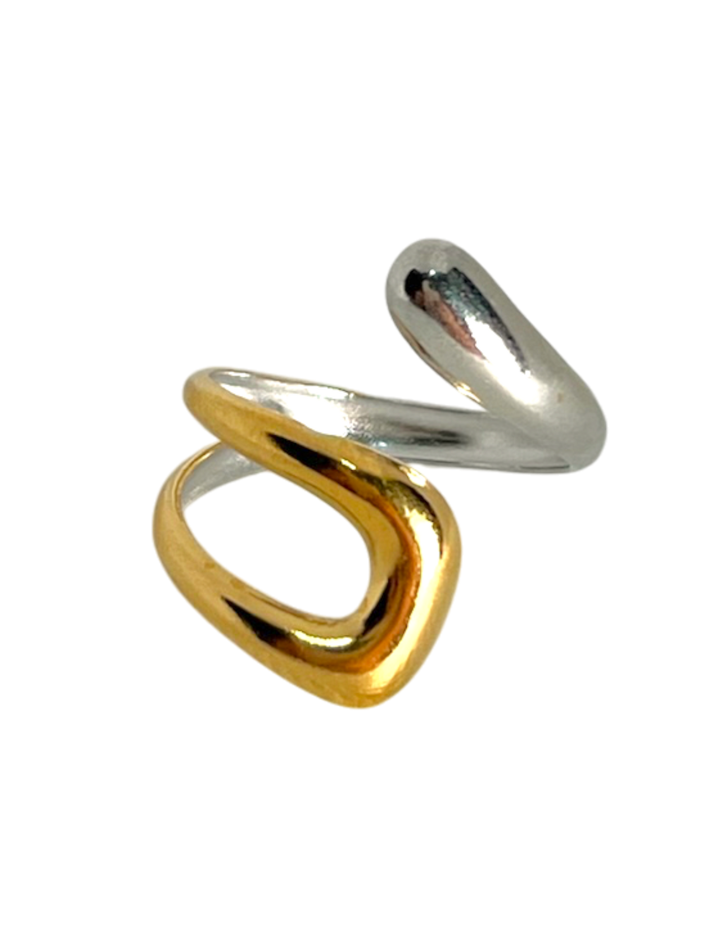 Anillo Sahara bicolor