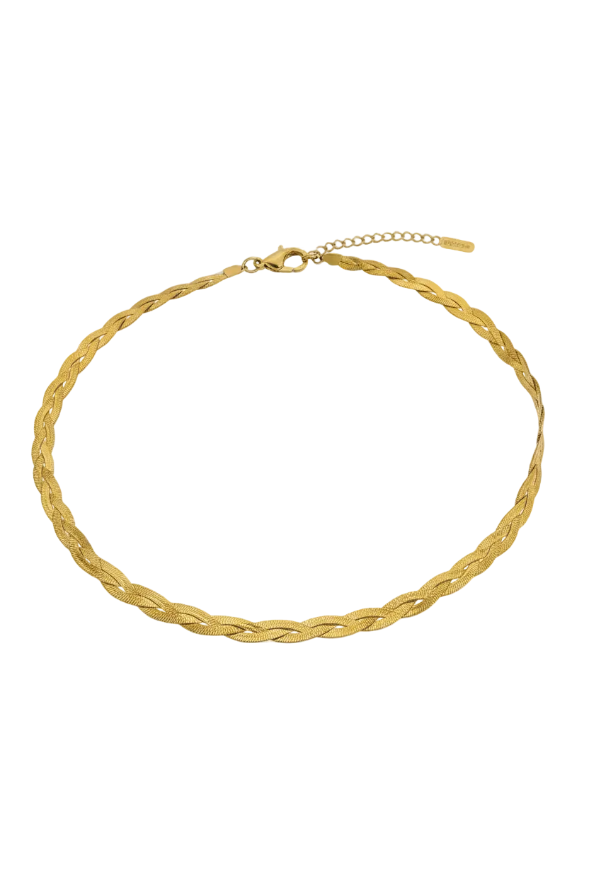 Choker trenzado