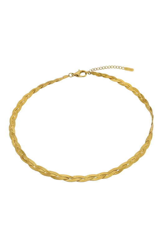 Choker trenzado