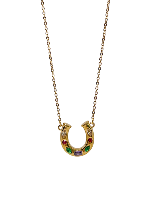 Collar herradura de colores