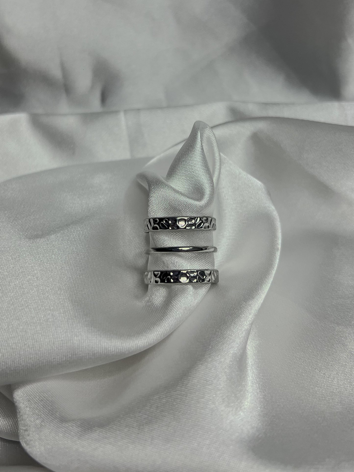 Anillo triple silver