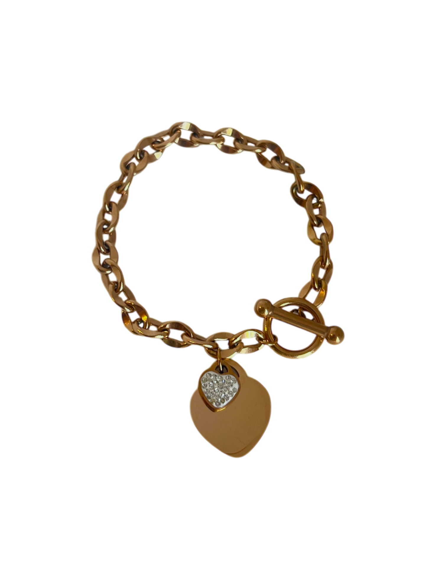 Pulsera rose heart