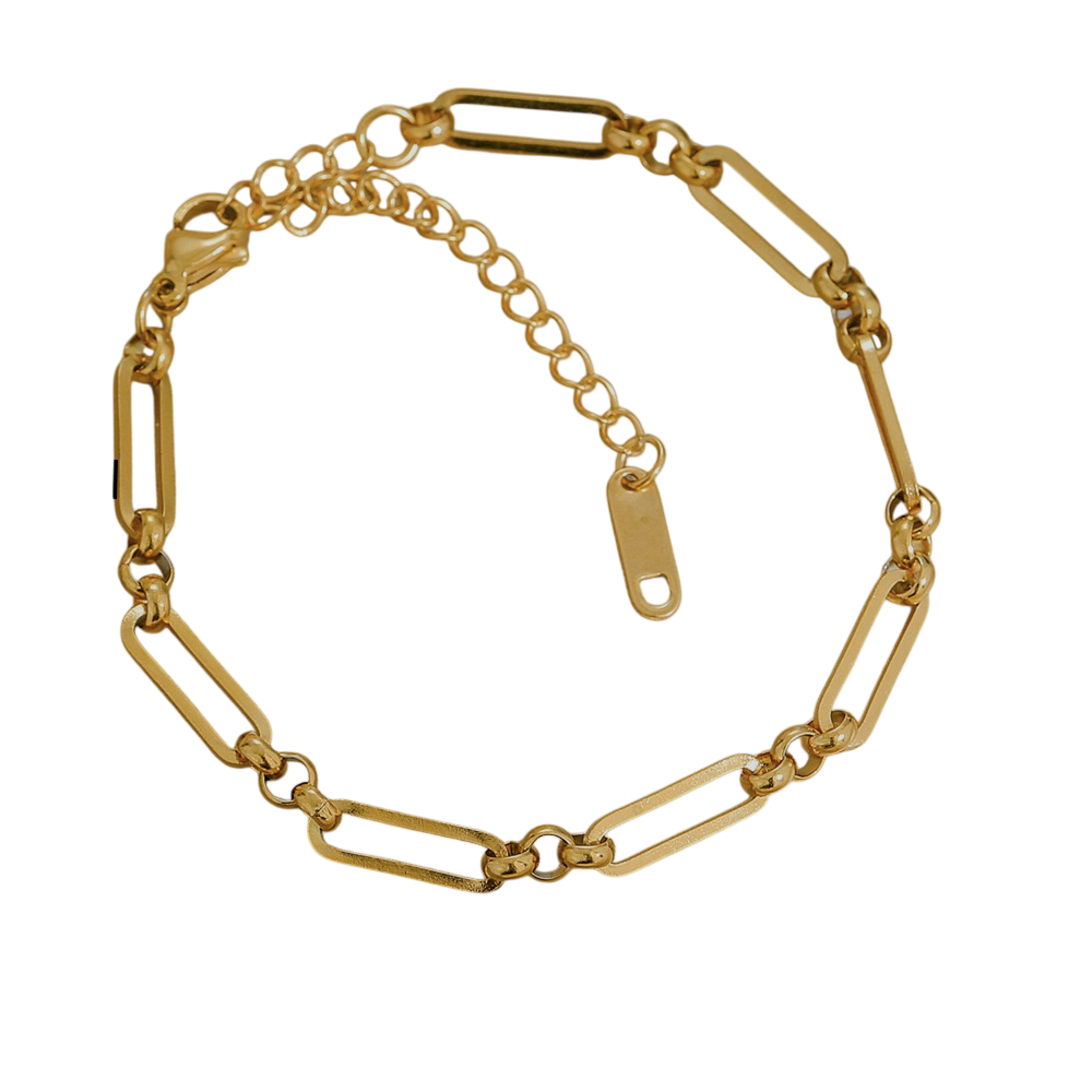 Pulsera eslabones alargados