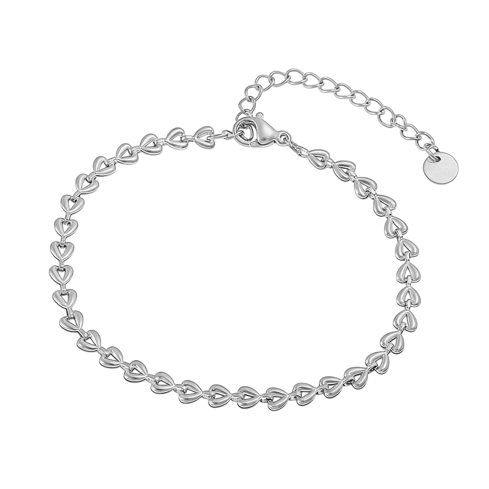 Pulsera de corazones