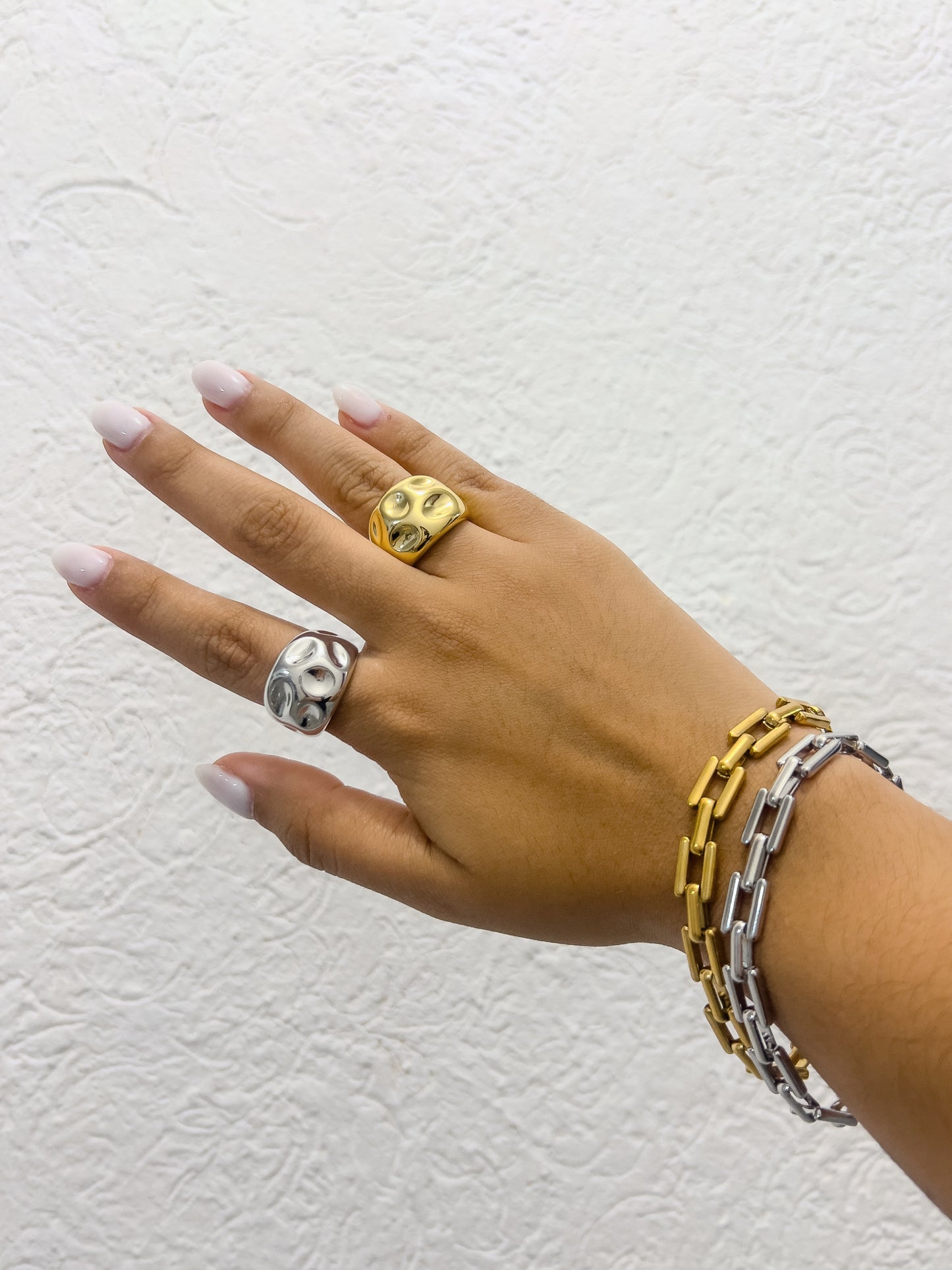 Anillo hundido Chunky