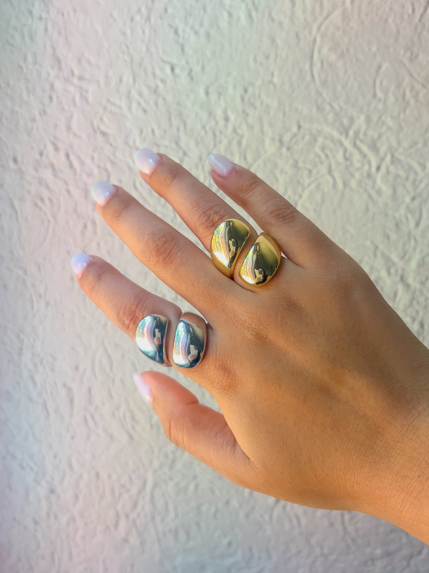 Anillo gota Chunky