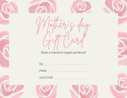 gift card mothers day