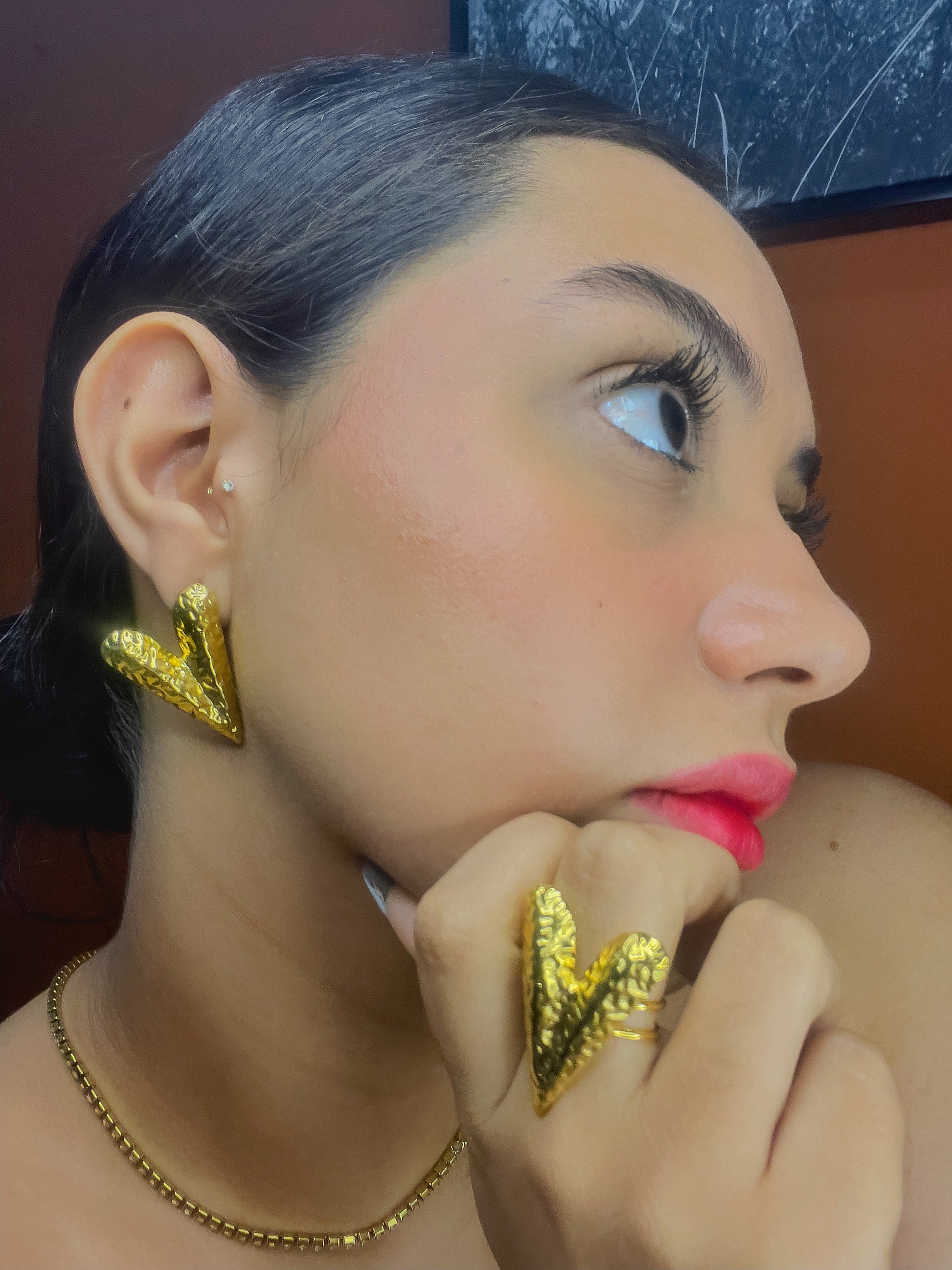 Aretes Big Heart A-Iuvenis Store